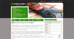 Desktop Screenshot of casesdedret.com